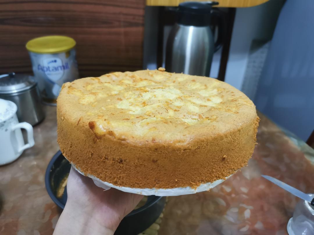 黑全麦粉戚风蛋糕