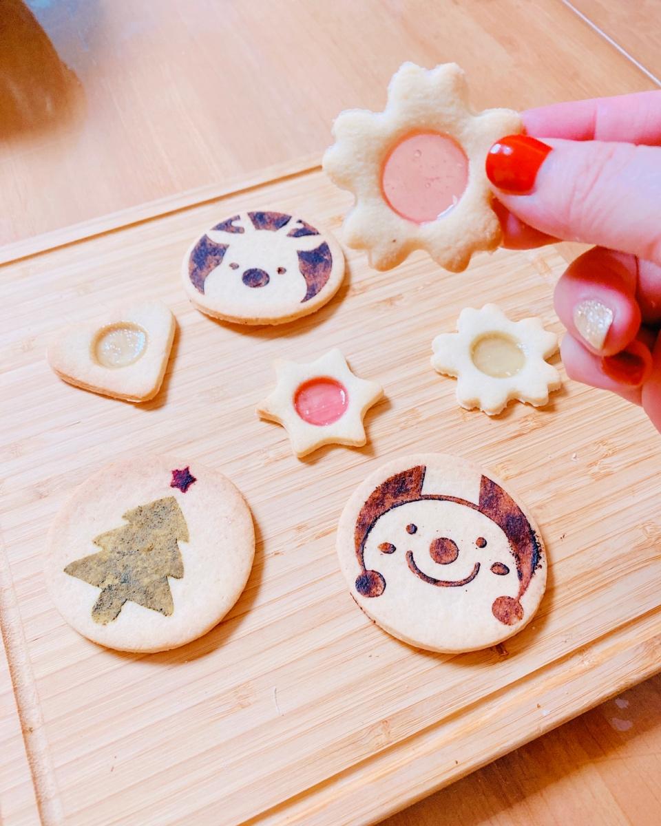 玻璃糖饼干