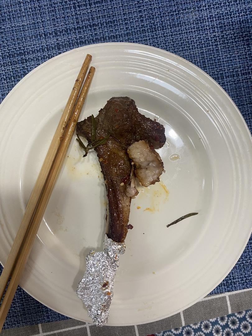 超好吃的烤羊排烤箱版