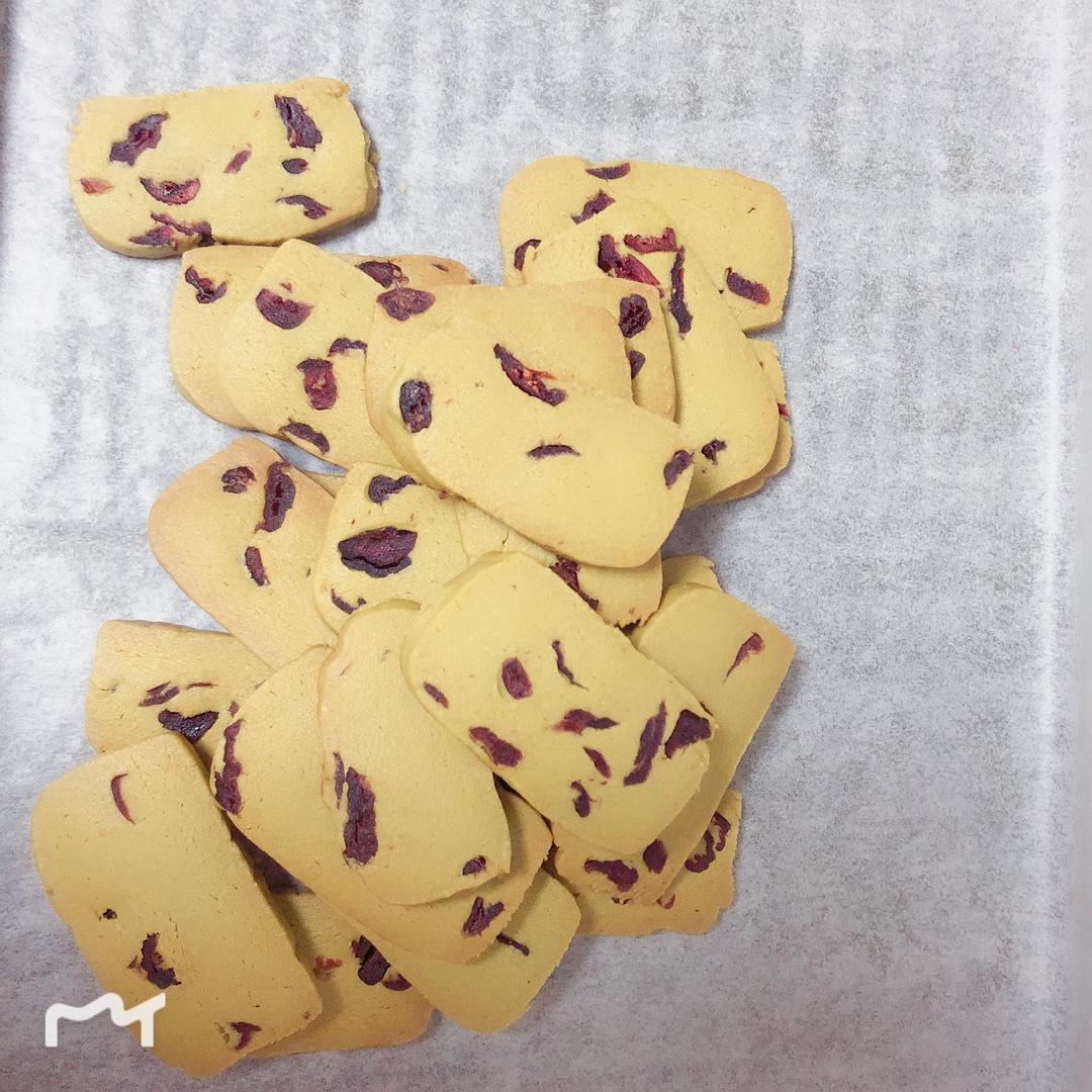 低糖少油版蔓越莓饼干