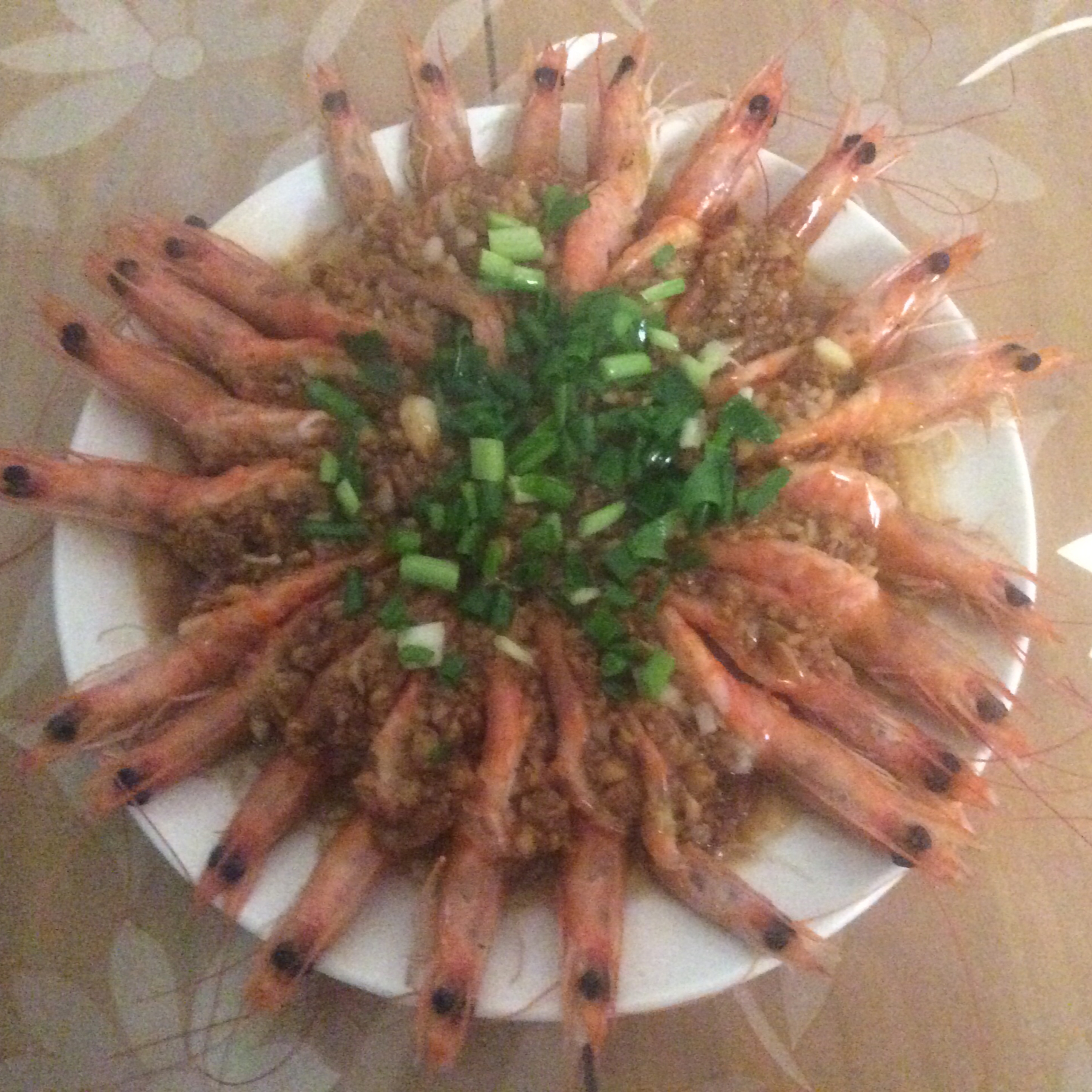 蒜蓉粉丝蒸虾