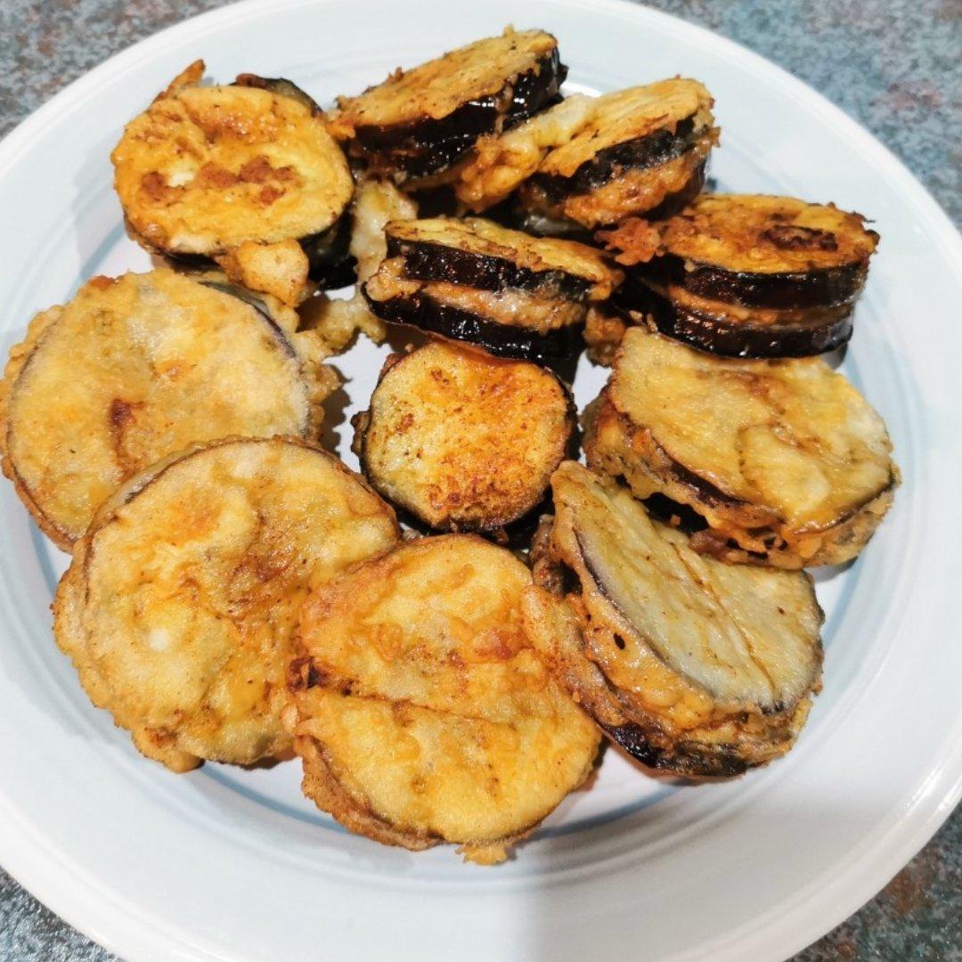 酥炸茄盒￨外酥里嫩