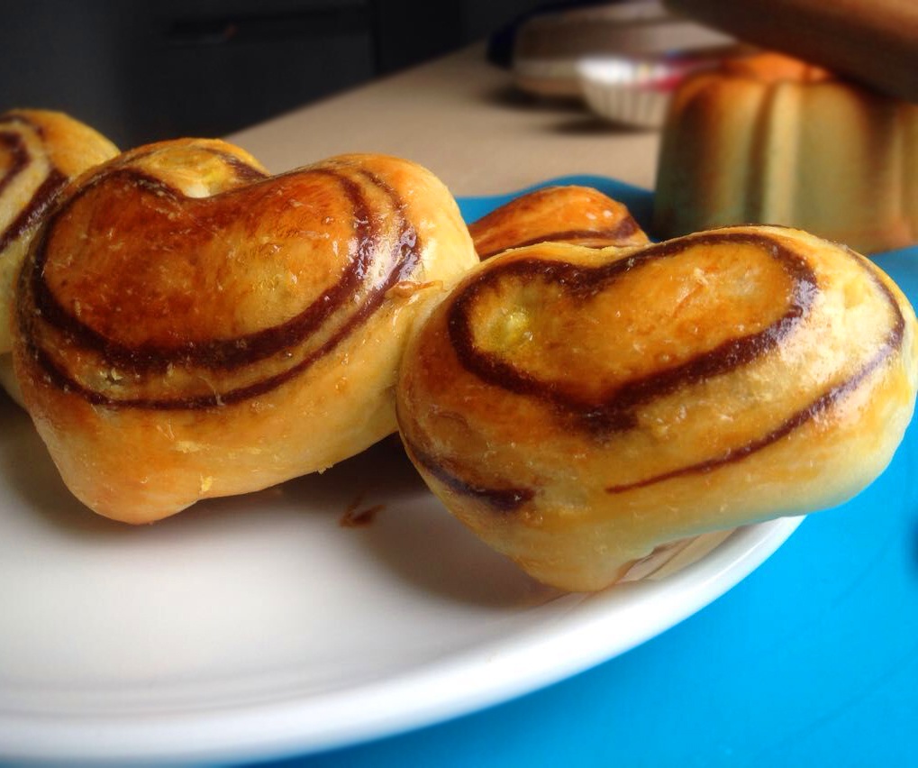 花式心形面包--#皮黑森林#