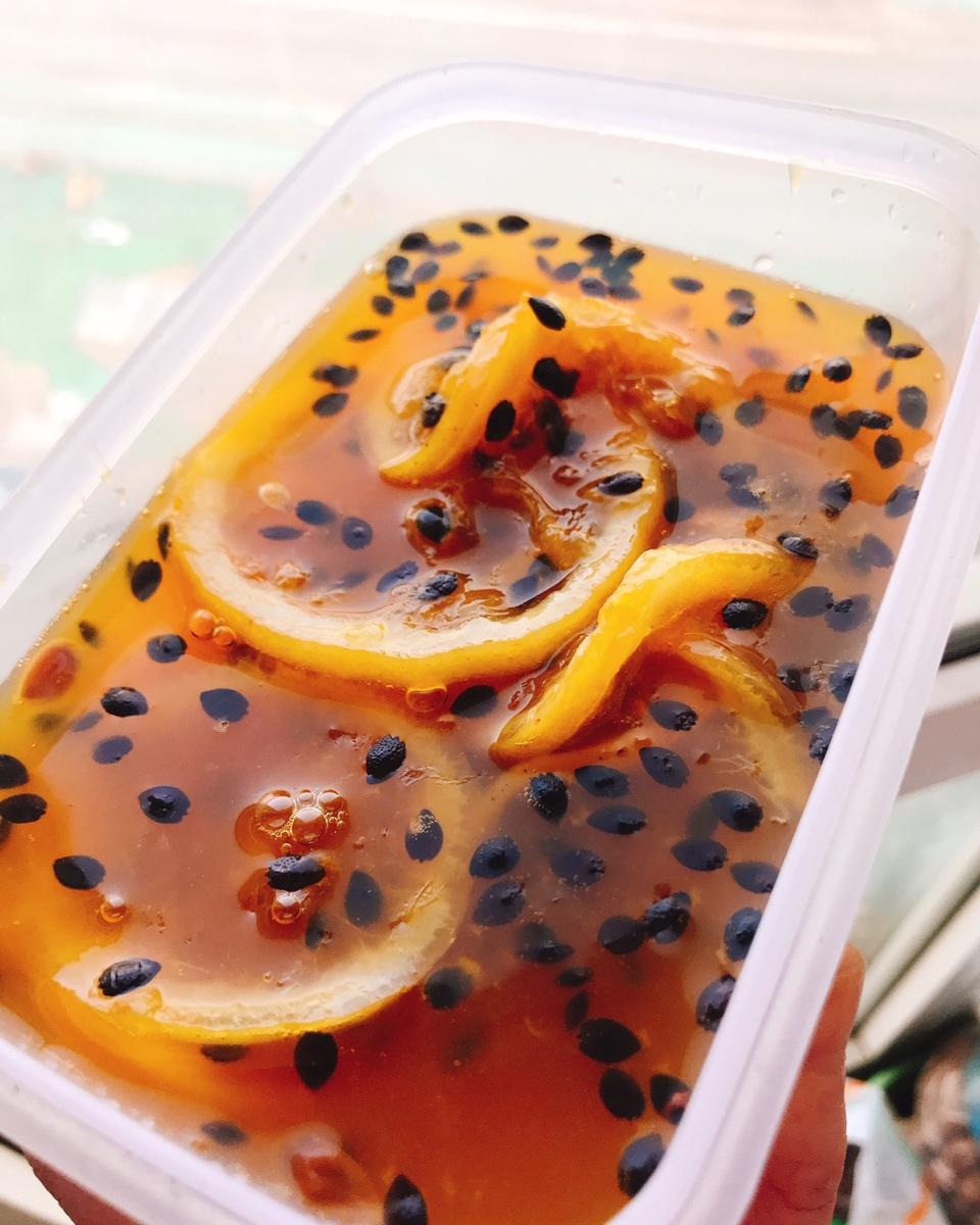 百香果柠檬膏
