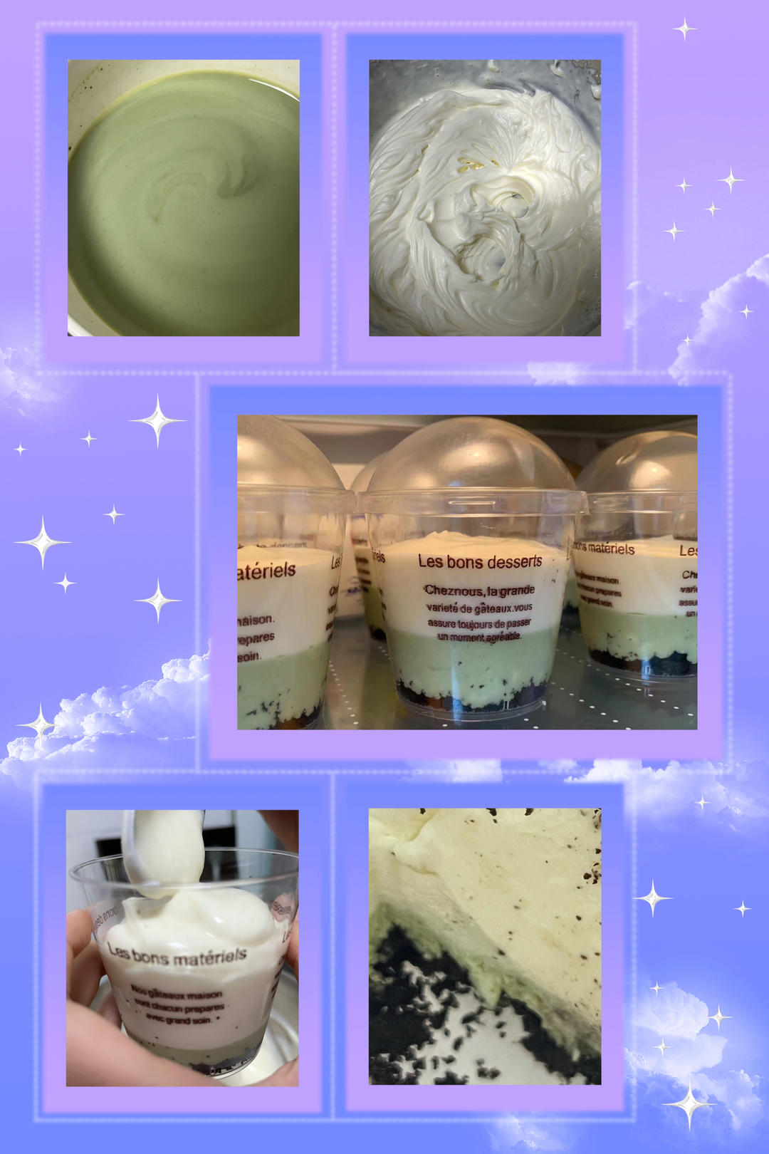 抹茶酸奶慕斯蛋糕