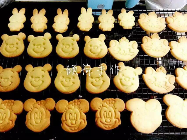 抹茶兔兔曲奇（比熊猫简单！超详细实物图+超良心手绘图）