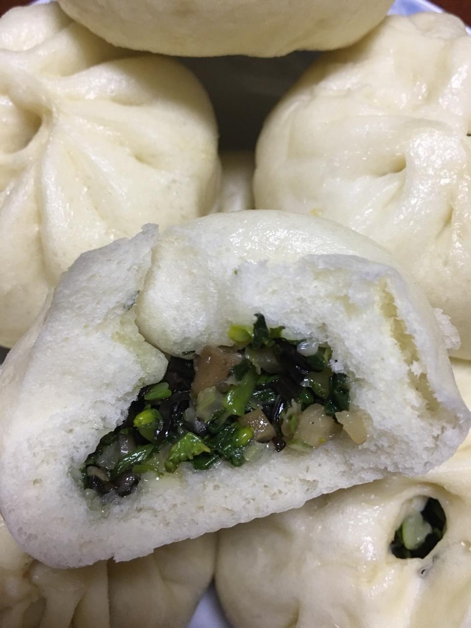 冬笋香菇菜包