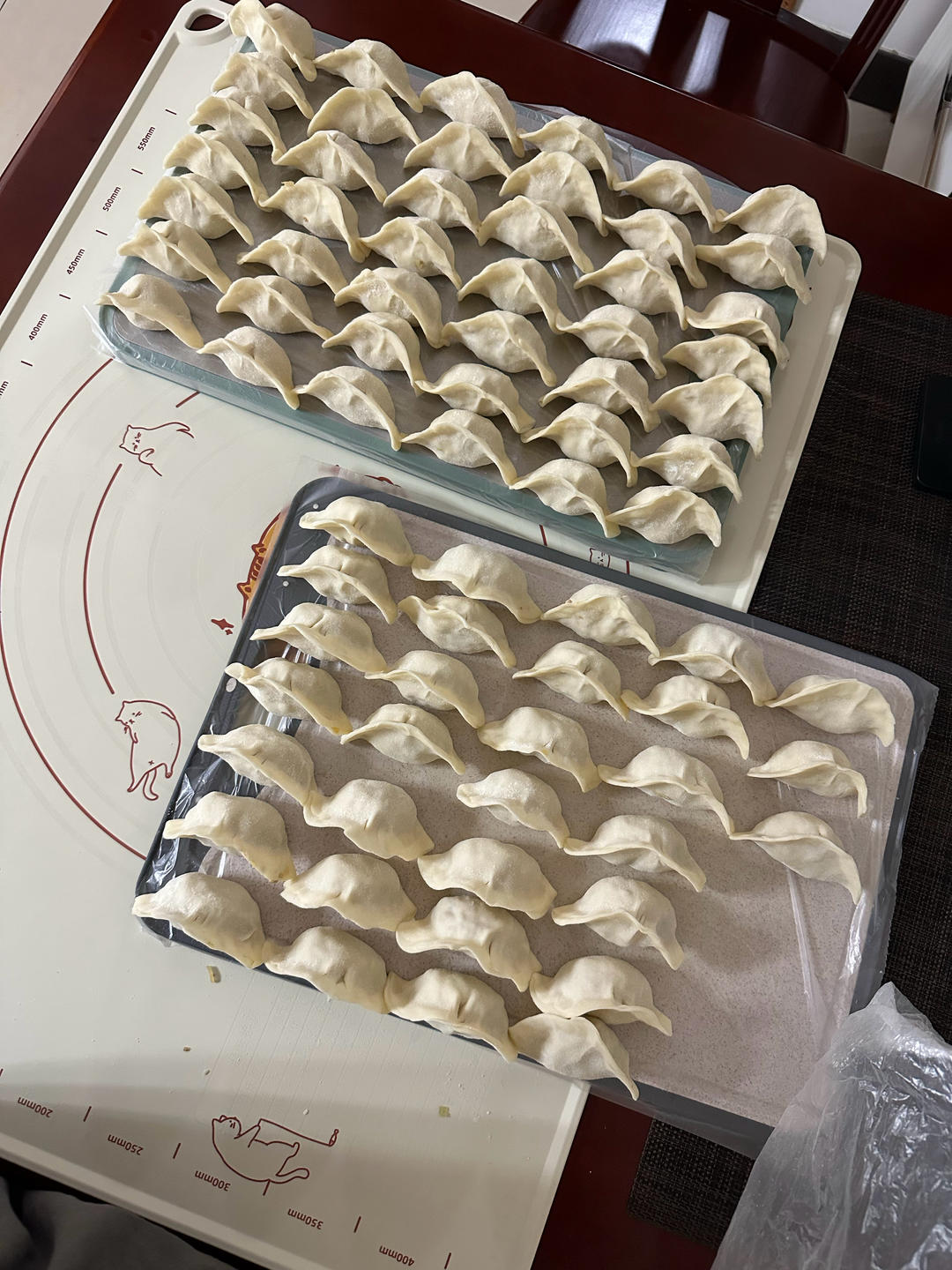 包饺子手法