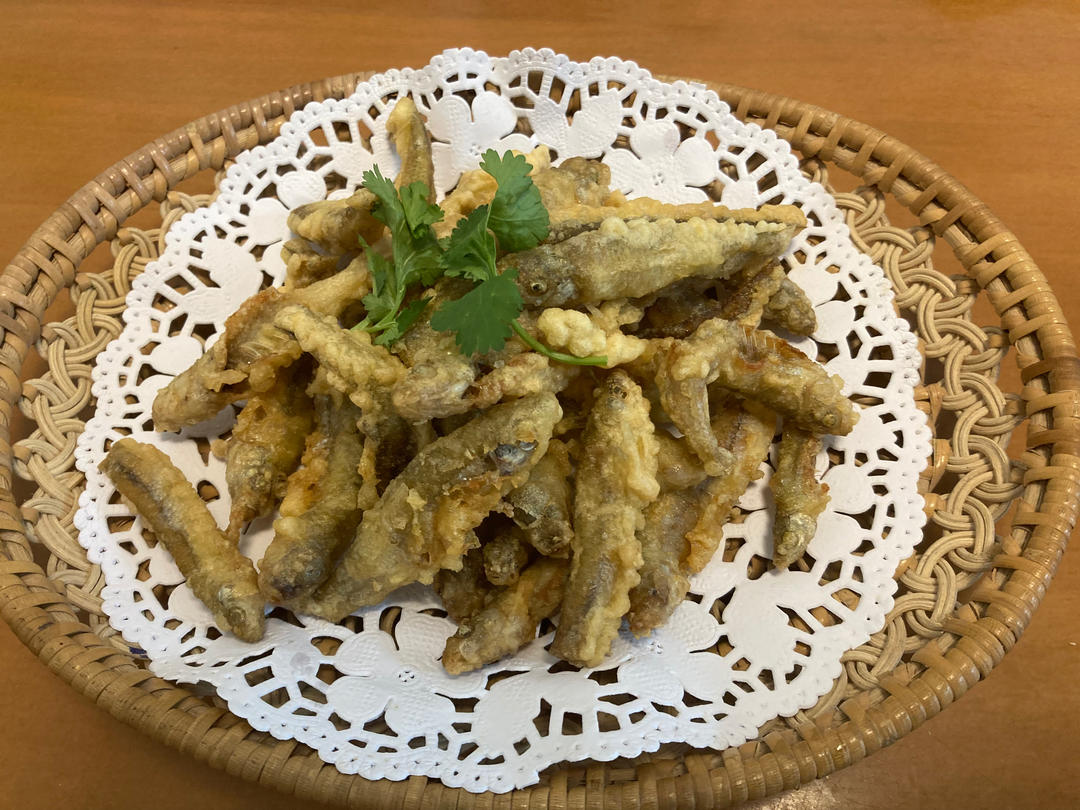 小时候的味道之油炸小鱼仔