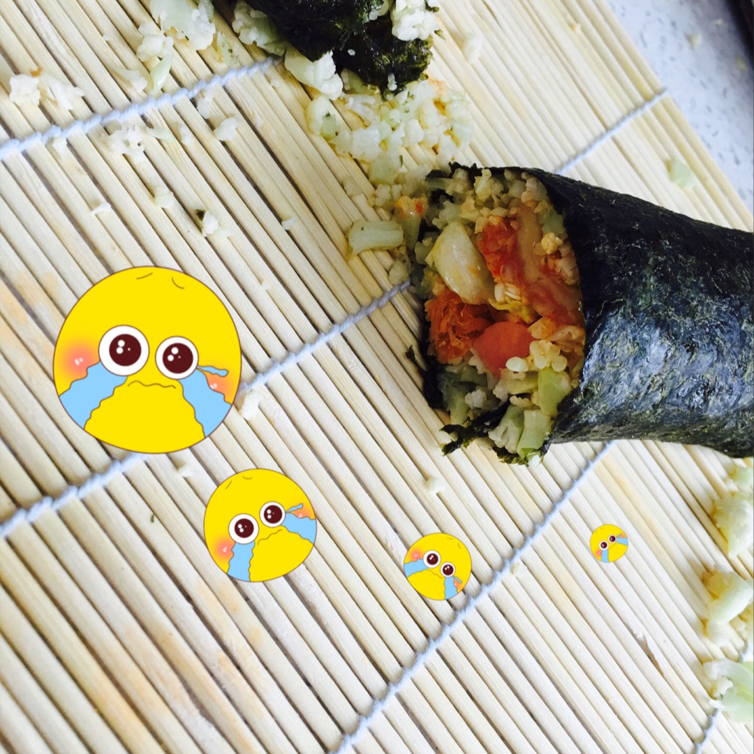 【健康三餐】低热量的“菜花米”寿司