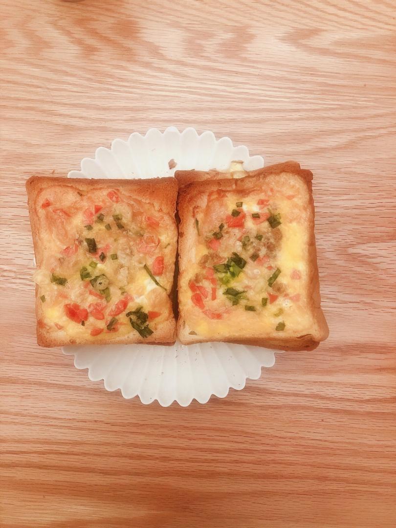 真的好好吃❗️芝士火腿葱香岩烧吐司🍞