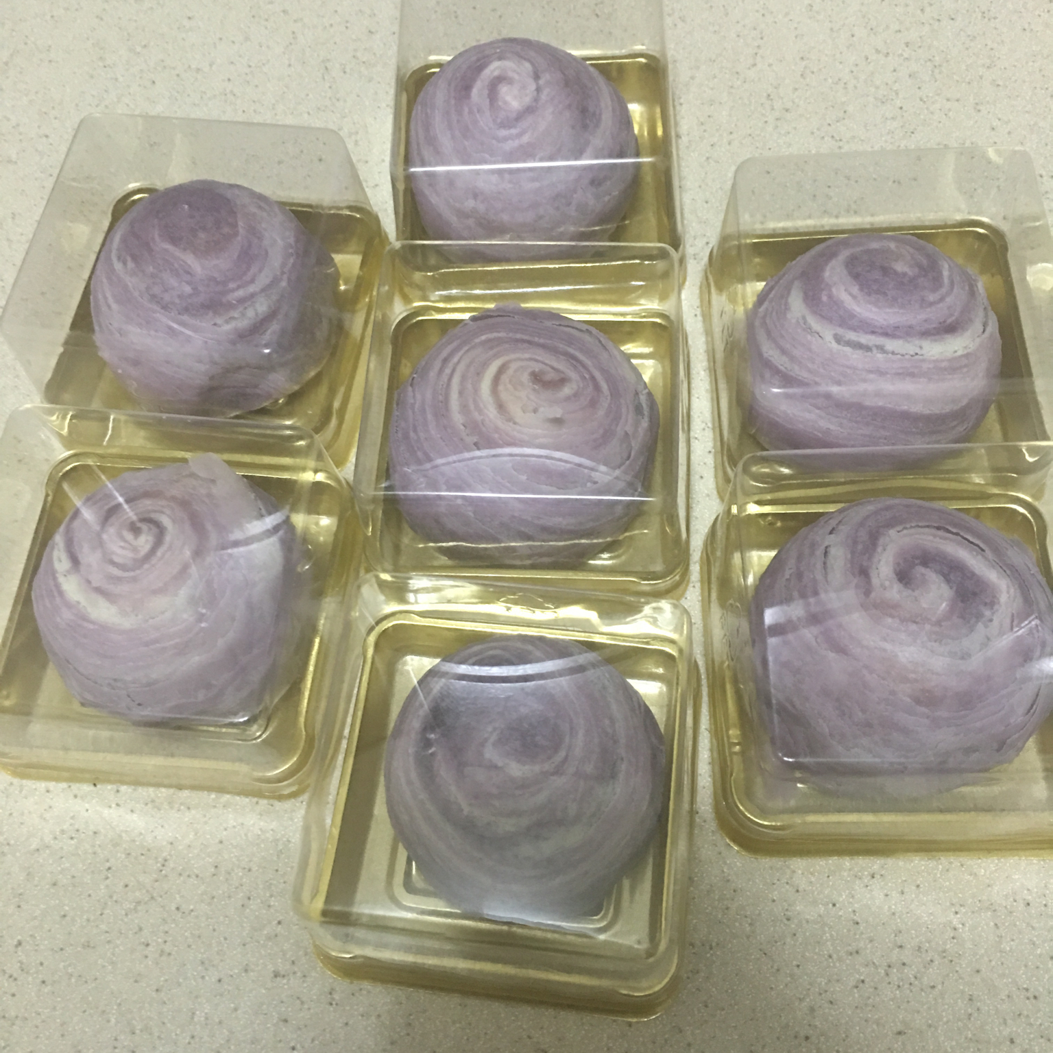 麻薯香芋酥/台湾大甲芋头酥(无猪油完美复刻2015.10修订各种抹茶酥、绿茶酥、蛋黄酥、紫薯酥通用哟）