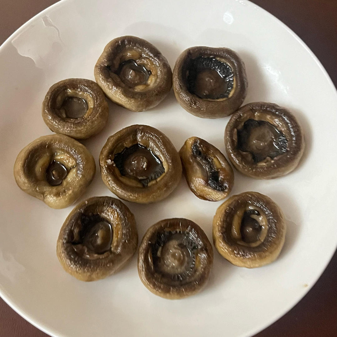 保留最原始鲜味儿的煎口蘑