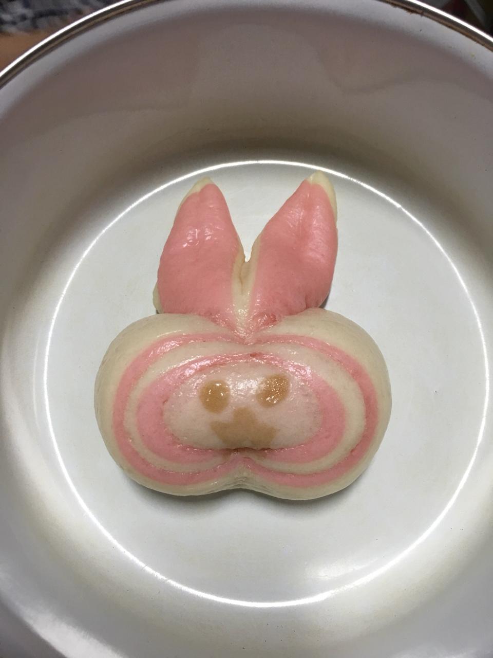 卡通兔子馒头