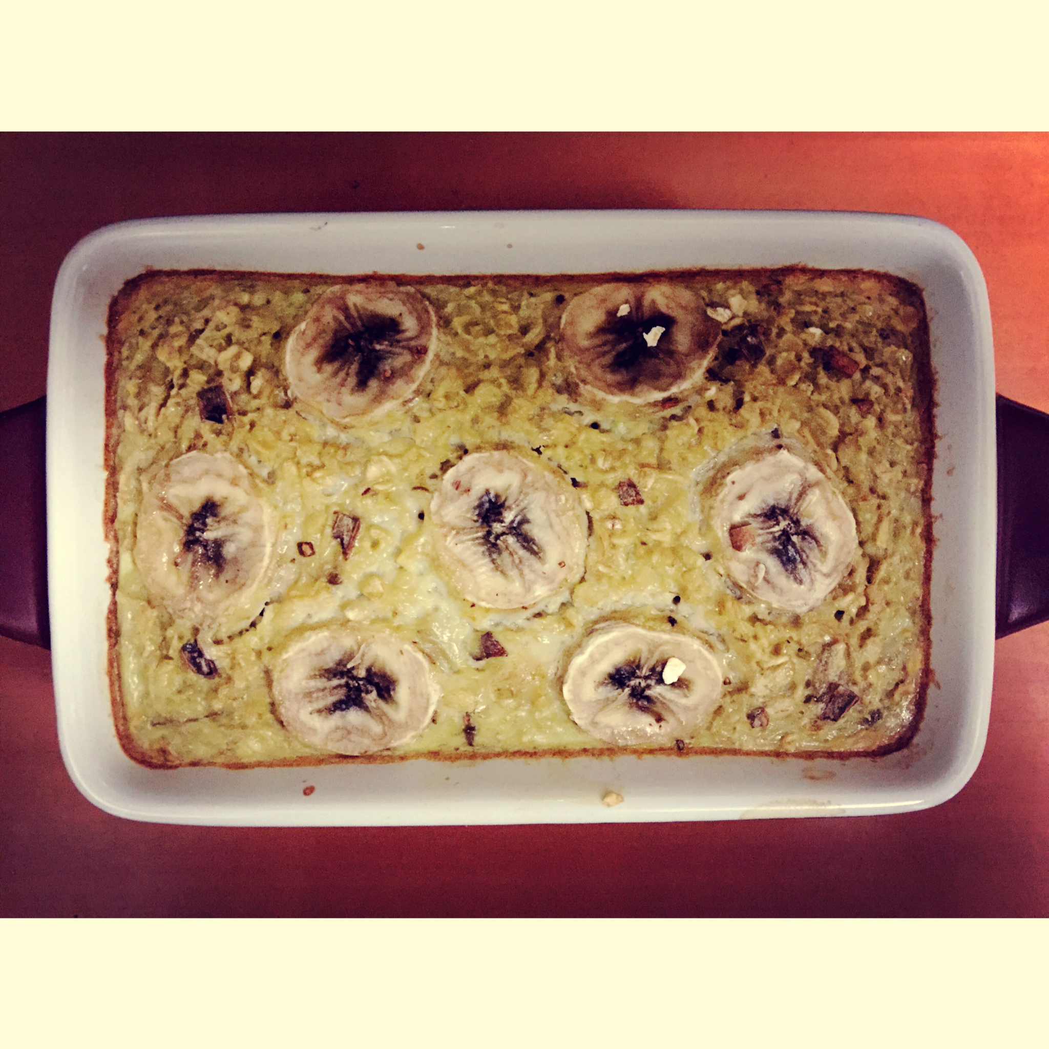 Baked Oatmeal Breakfast 早餐烤燕麦