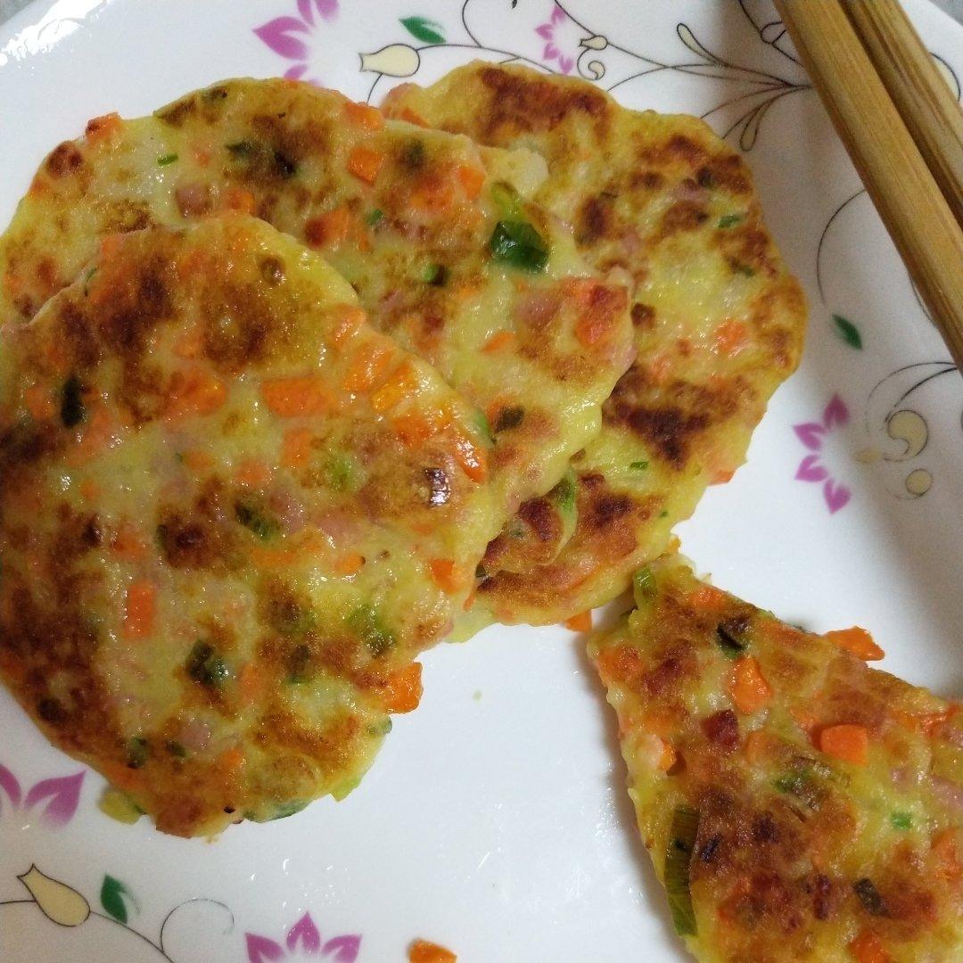 土豆火腿早餐饼