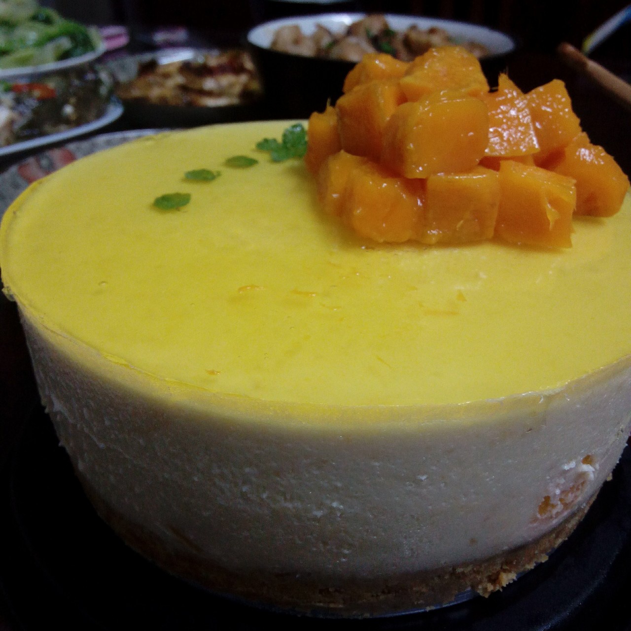 【视频】芒果慕斯（6寸） | 含镜面果胶配方