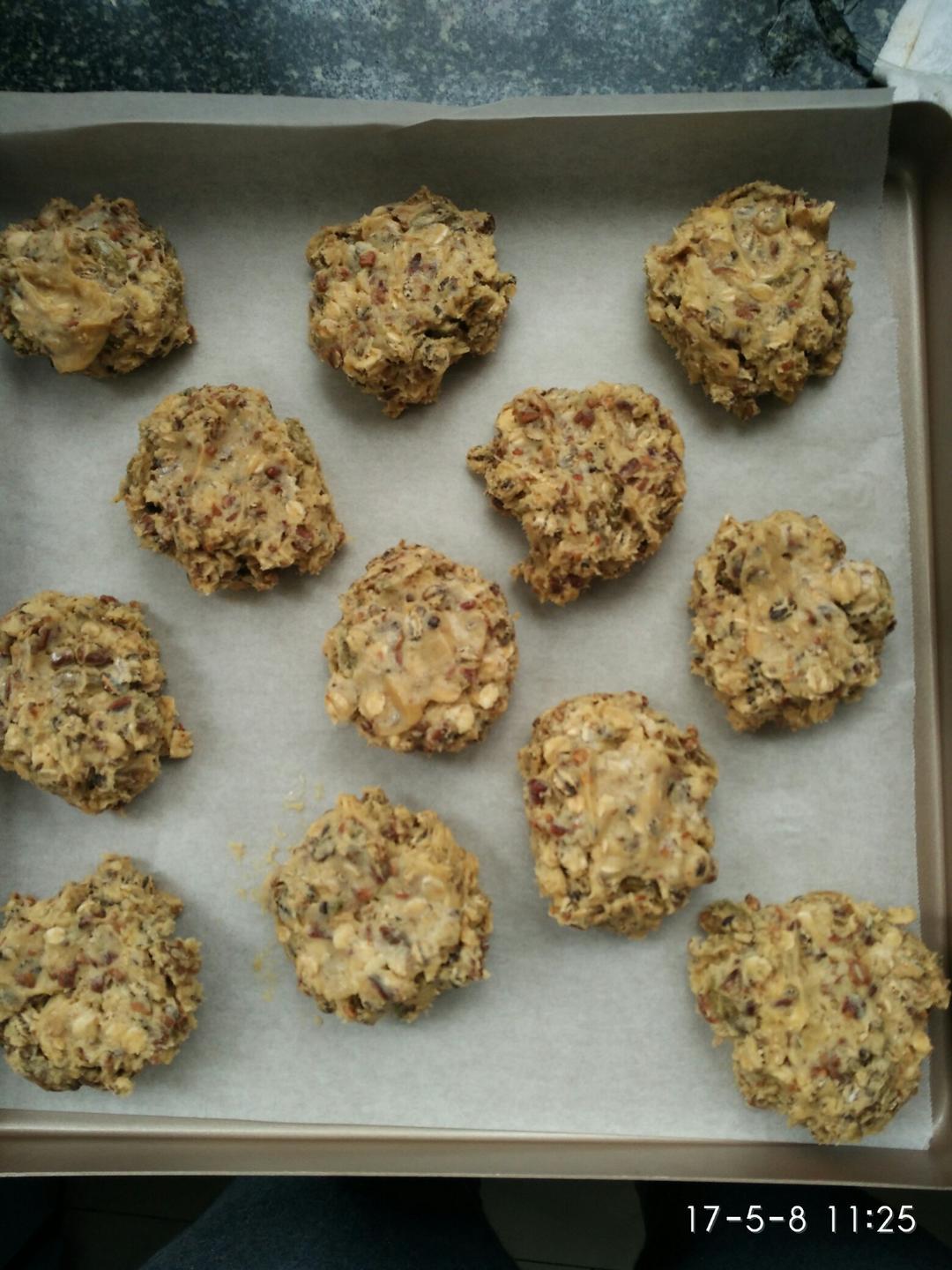 葡萄干麦片曲奇 Oats Cookies