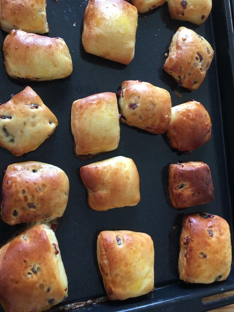 蔓越莓优格小面包块