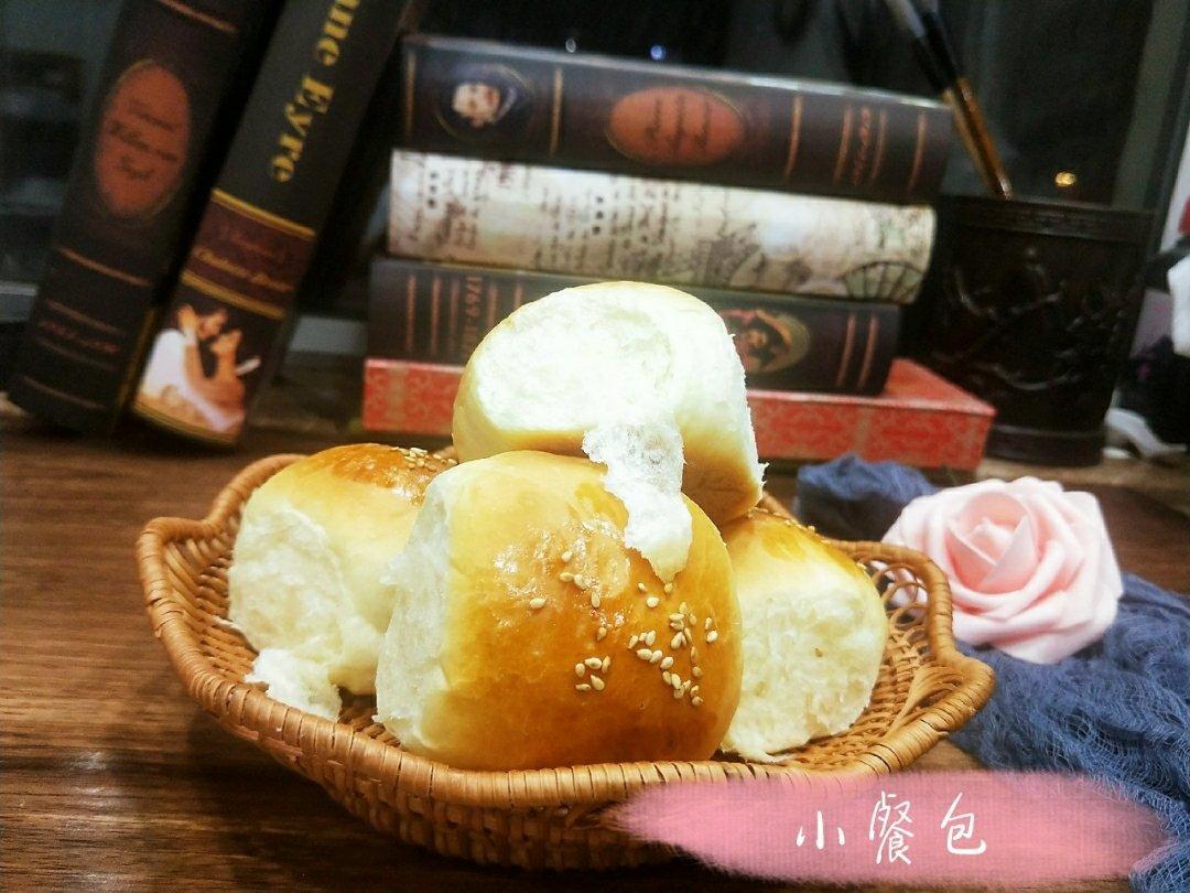 鲜奶油小餐包（一次发酵）