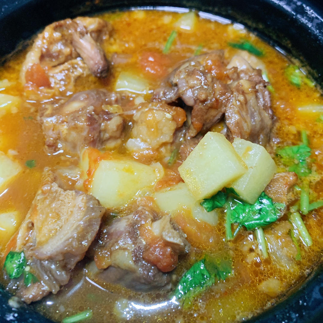 番茄土豆牛尾汤