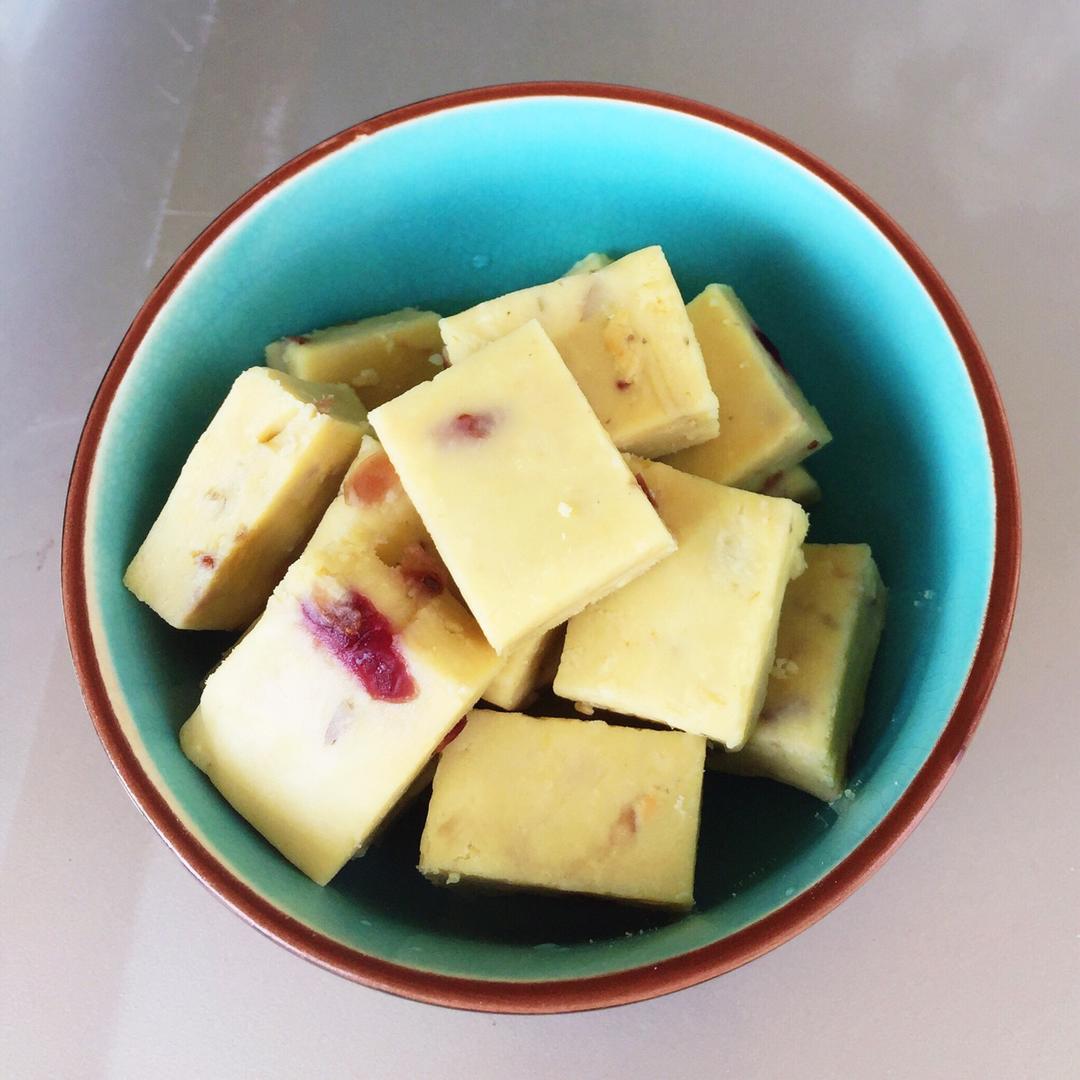 蔓越莓绿豆糕