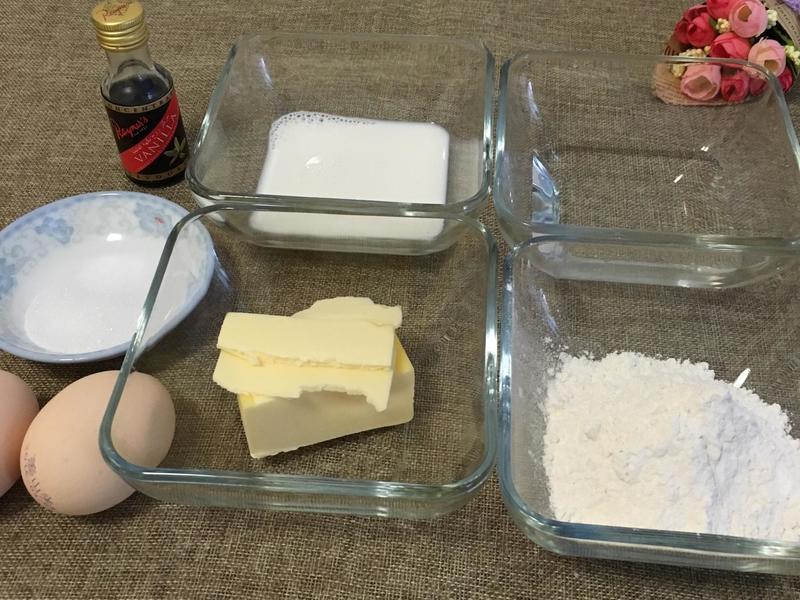 纯奶手撕吐司的做法 步骤1