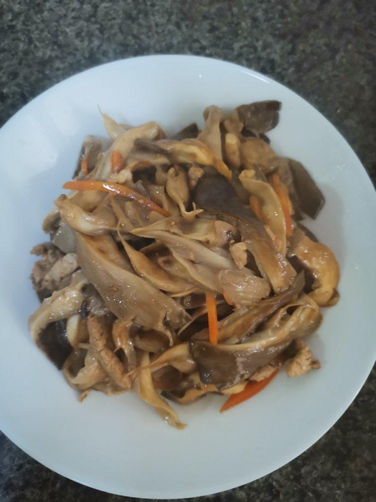 鲜蘑炒肉
