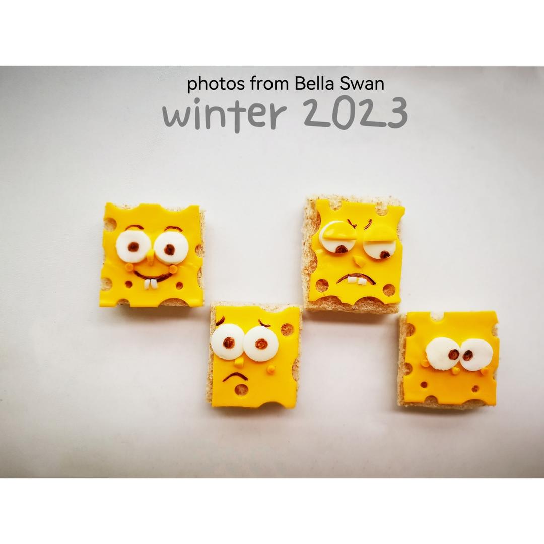 为女儿做的食物