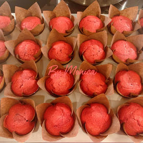 红丝绒纸杯蛋糕Red Velvet Cupcakes