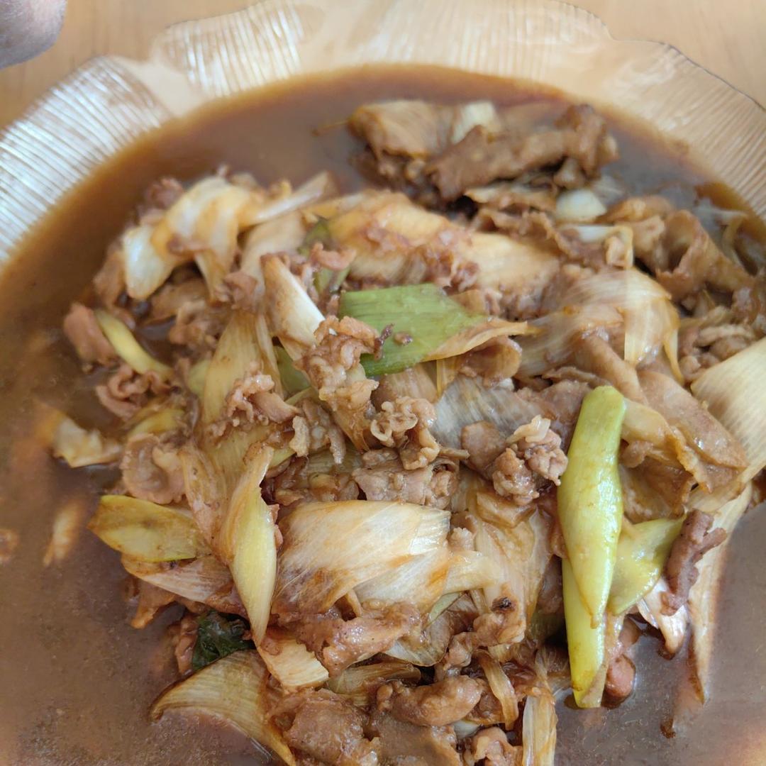 老北京葱爆羊肉(羊肉片版)