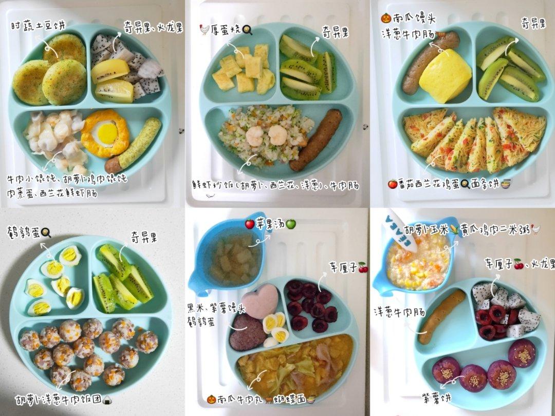 九九辅食记录（6-12月龄）