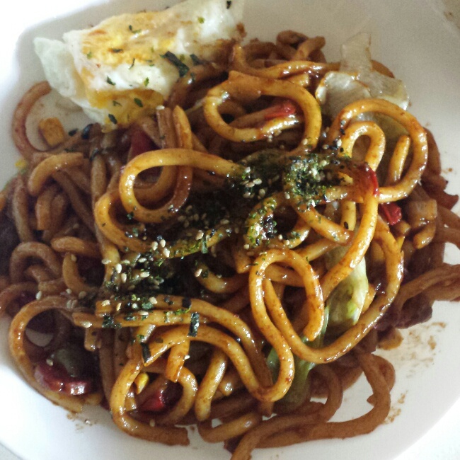 焼きそば（日式酱油炒面）