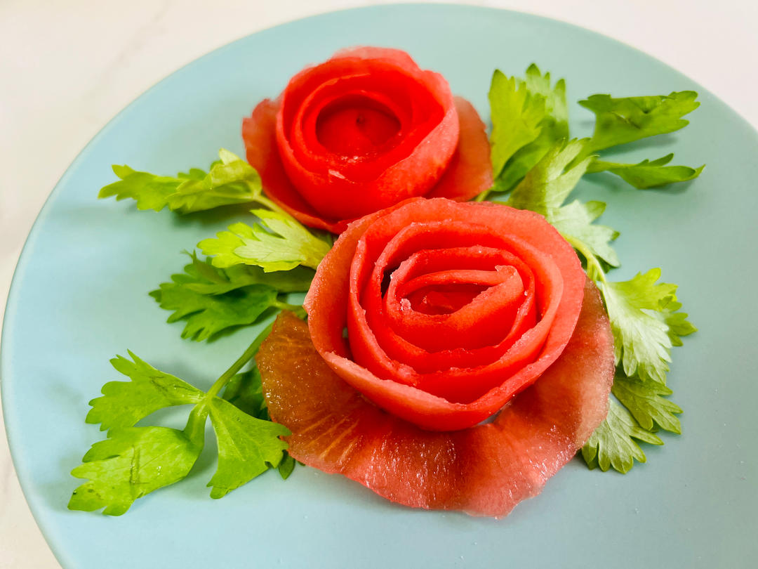 西红柿玫瑰花