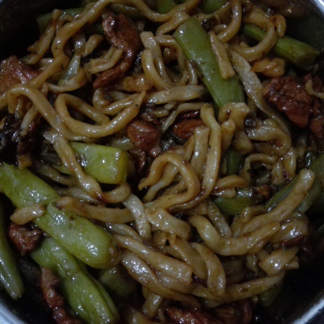 豆角焖面