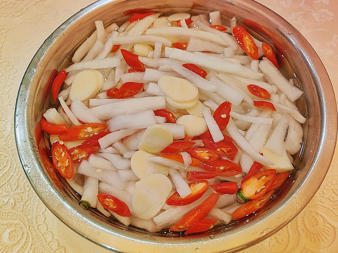 酸甜萝卜，开胃爽口超好吃！