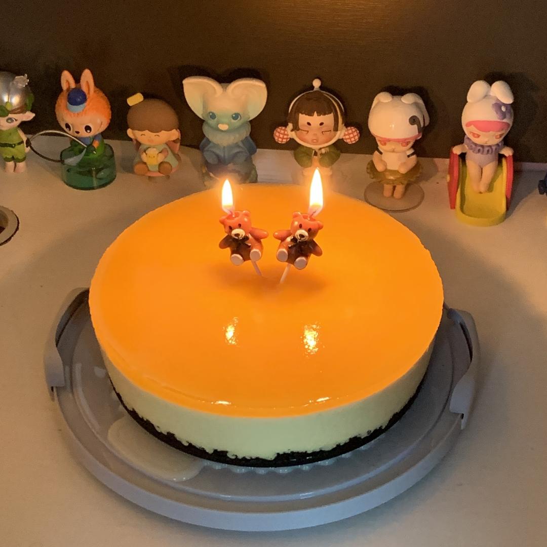 芒果慕斯蛋糕8寸