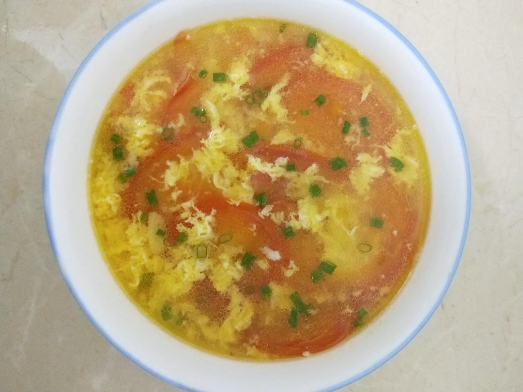 好喝到爆的西红柿鸡蛋汤