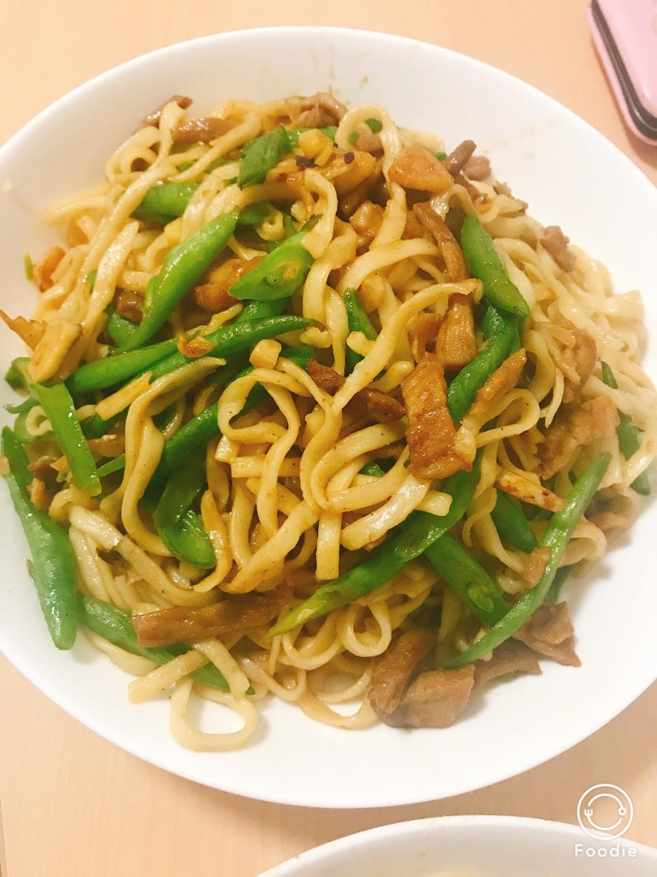 豆角焖面