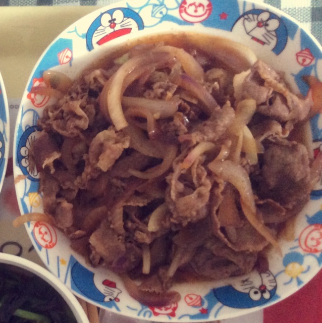 洋葱肥牛盖饭
