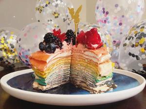 生酮彩虹千层蛋糕的做法 步骤7