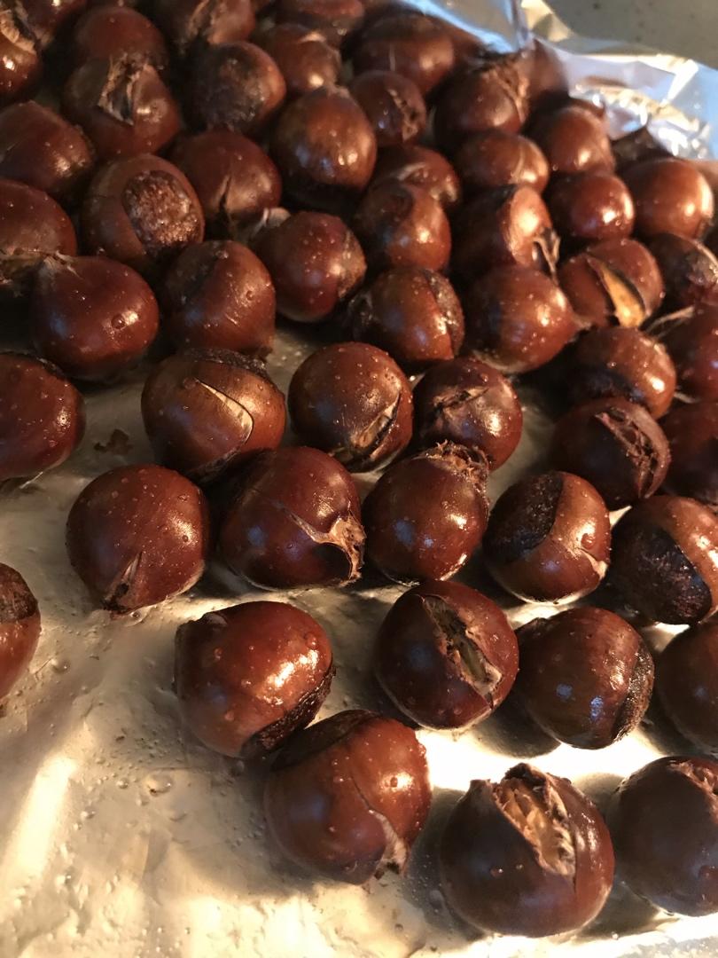 糖炒栗子烤箱版