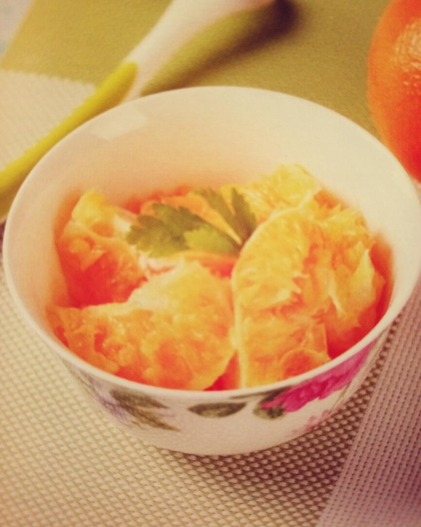 盐蒸橙子的做法