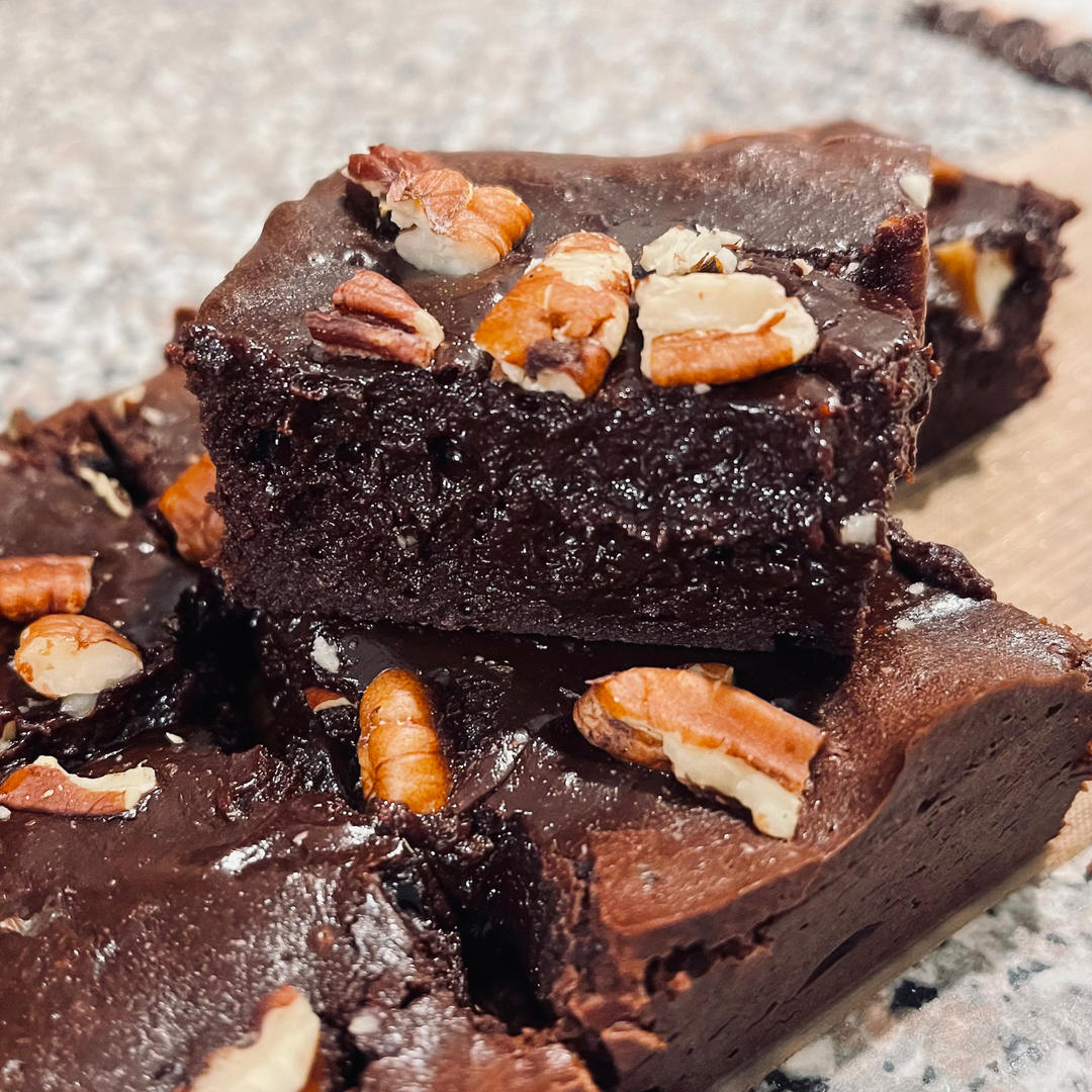 超浓厚软糖质地的布朗尼 - Fudgy Brownies (减糖版)