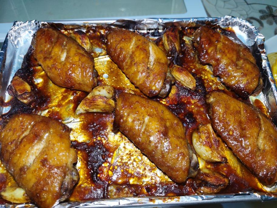 蒜香烤翅