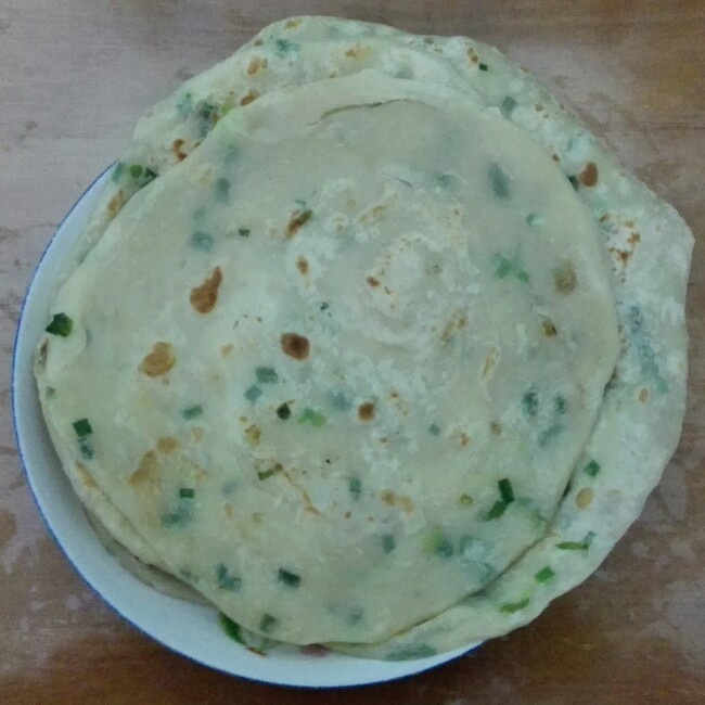 自制葱油饼