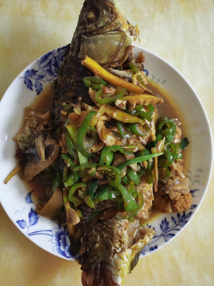香煎鲫鱼（简单易做）