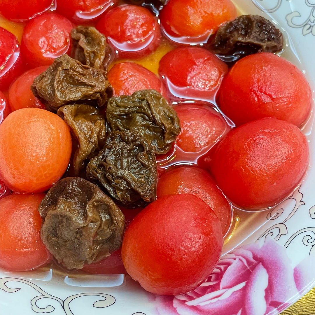 梅渍小番茄