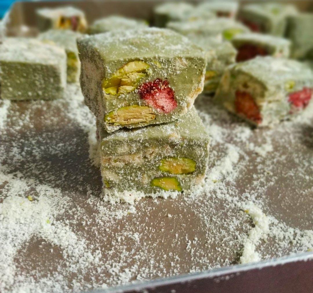 超简单易上手棉花糖版汉堡牛轧饼&雪花酥