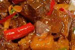 春节菜黄焖牛肉